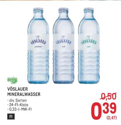 Vöslauer Mineralwasser