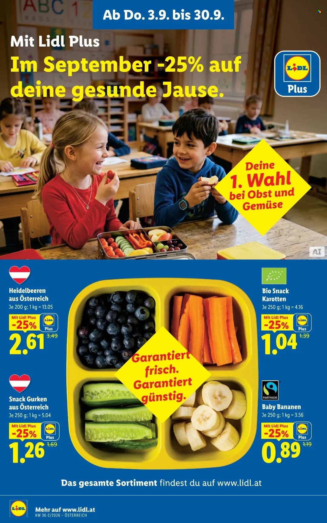 Leták Lidl - 3.9.2026 - 9.9.2026. Strana 2