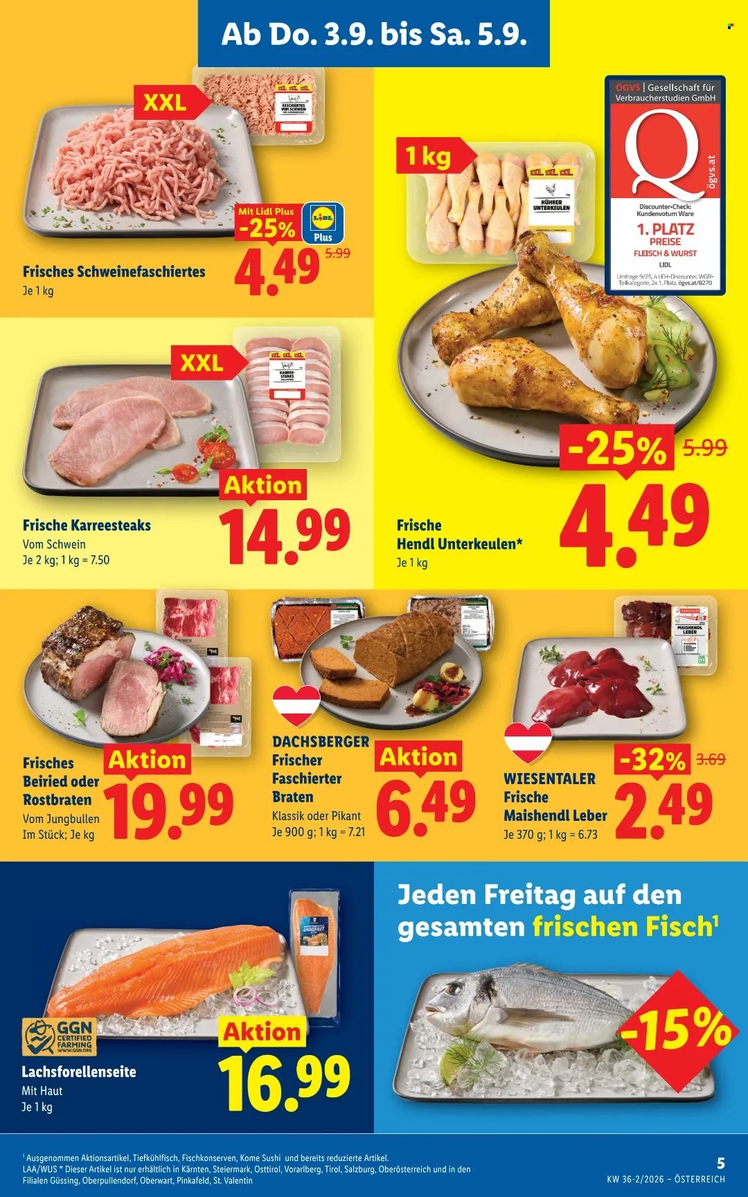 Leták Lidl - 3.9.2026 - 9.9.2026. Strana 7
