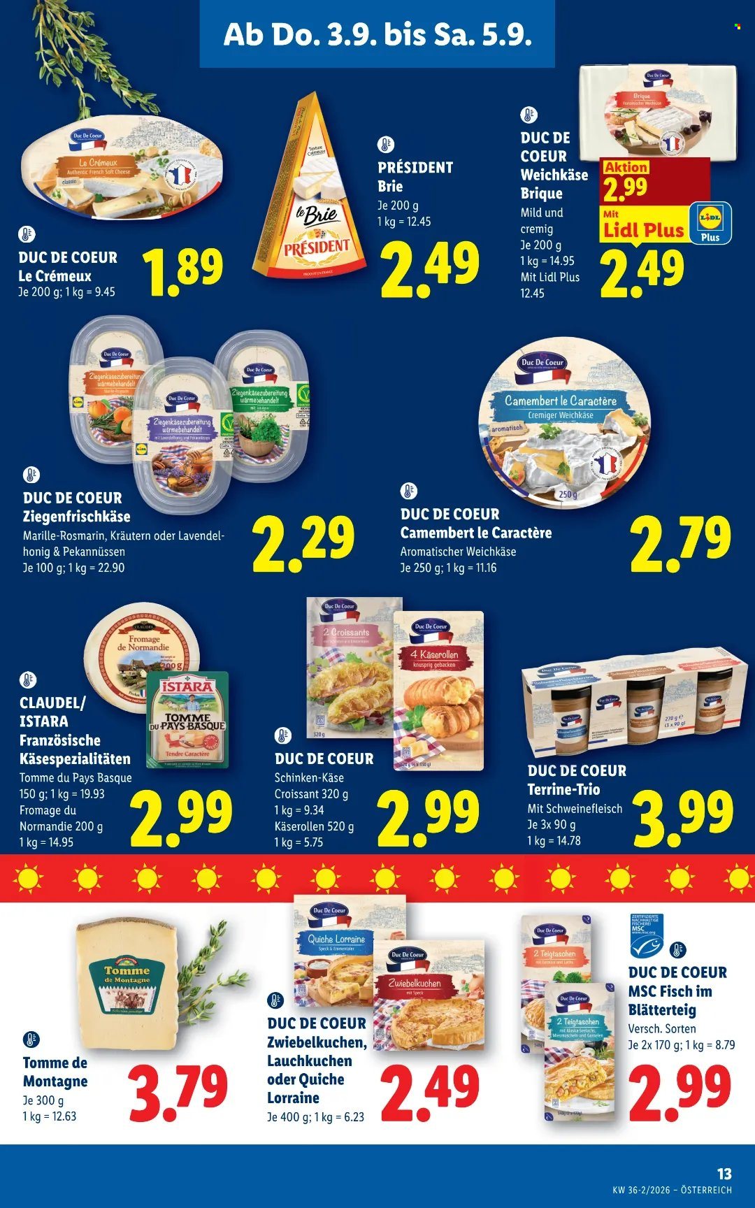 Leták Lidl - 3.9.2026 - 9.9.2026. Strana 15