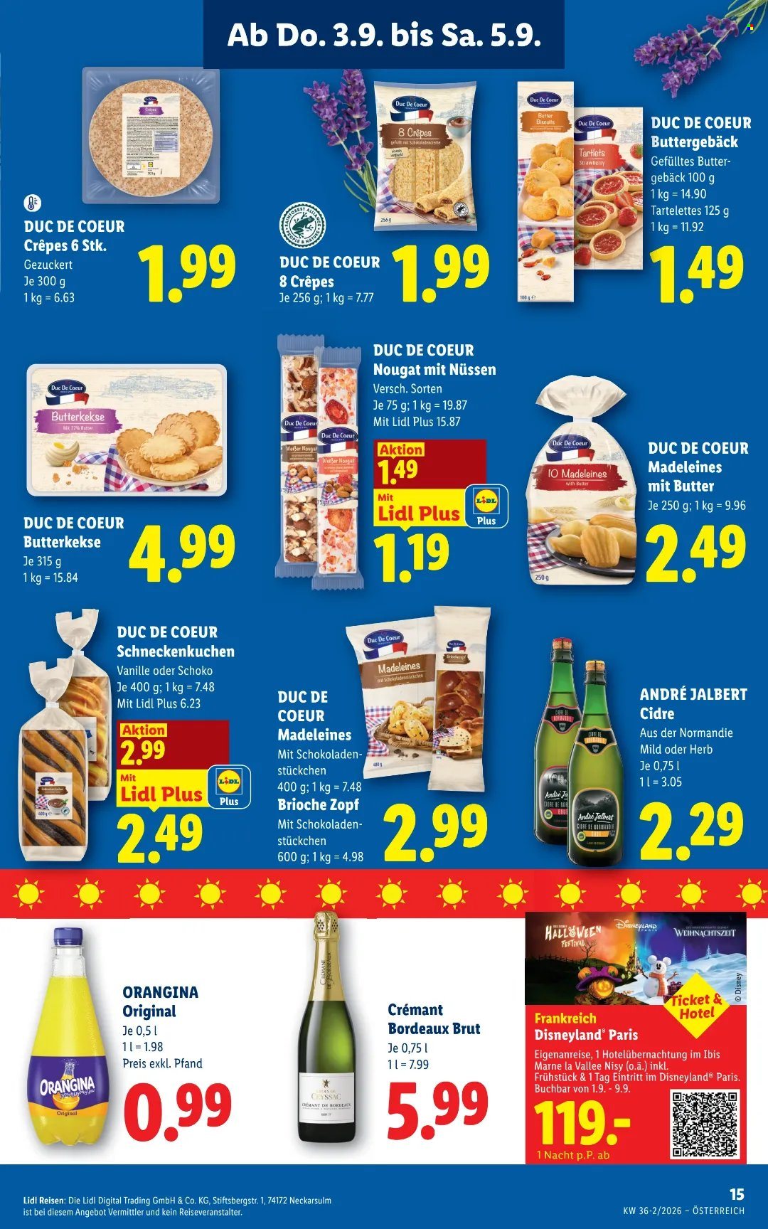 Angebote Lidl - 3.9.2026 - 9.9.2026. Seite 17
