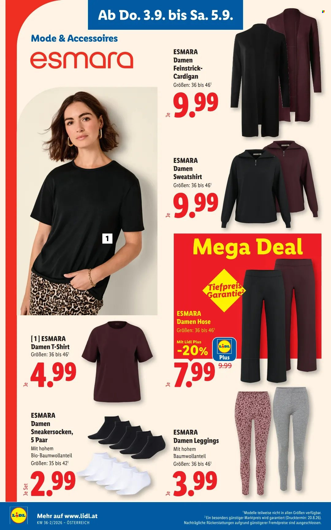 Leták Lidl - 3.9.2026 - 9.9.2026. Strana 22