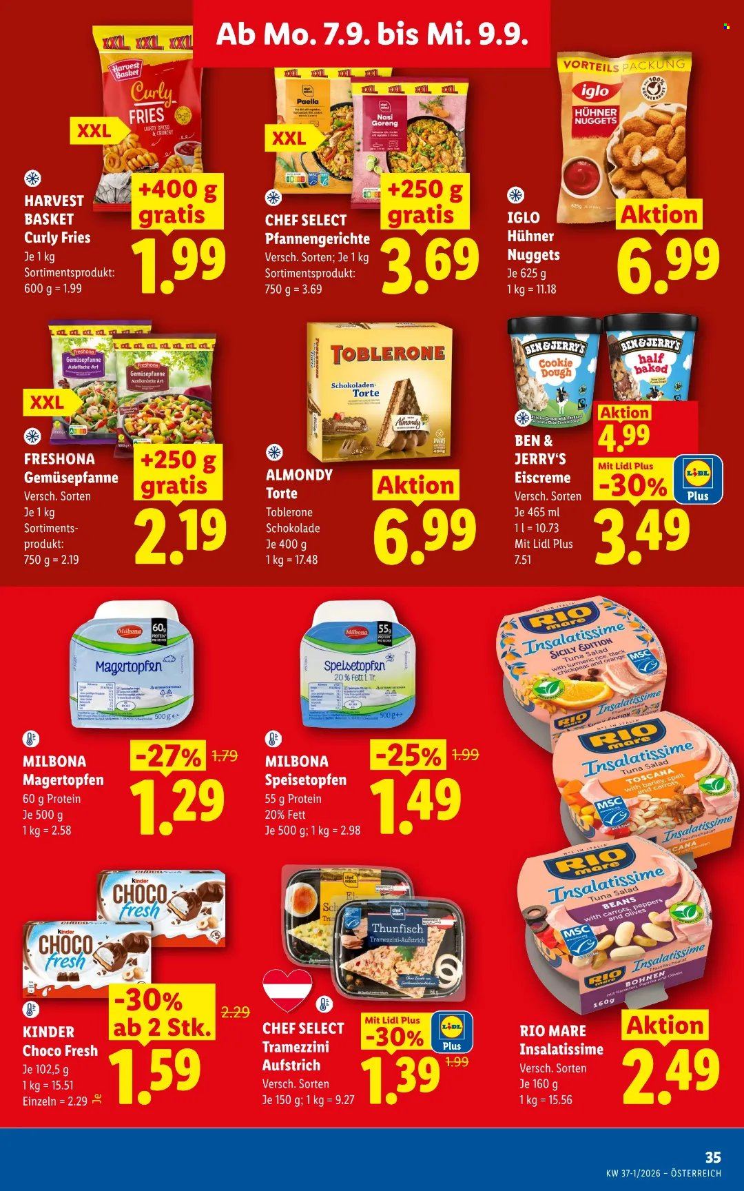 Angebote Lidl - 3.9.2026 - 9.9.2026. Seite 44