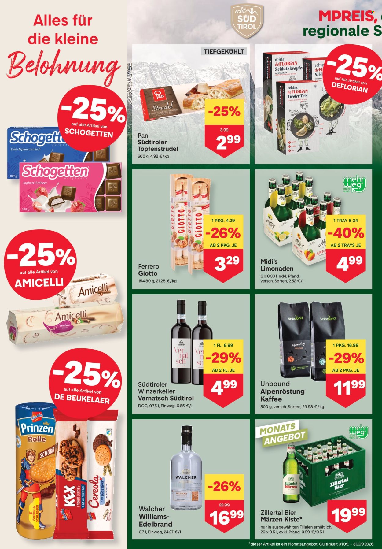 Angebote MPREIS - 3.9.2026 - 9.9.2026. Seite 4