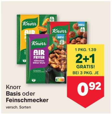 Knorr Basis oder Feinschmecker