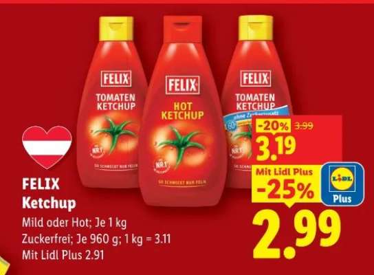 FELIX KETCHUP