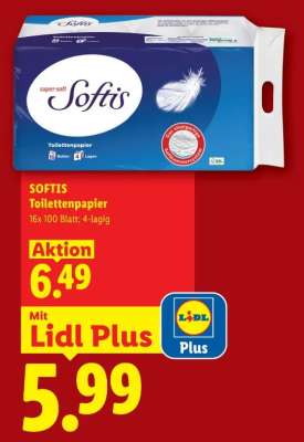 Softis Toilettenpapier