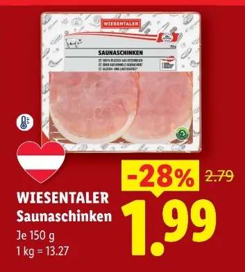 WIESENTALER Saunaschinken