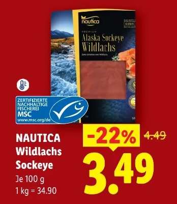 NAUTICA Wildlachs Sockeye