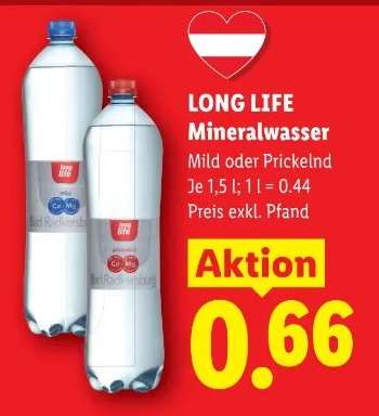 Long Life Mineralwasser