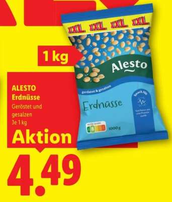 Alesto Erdnüsse