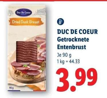 DUC DE COEUR Getrocknete Entenbrust