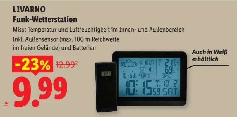 LIVARNO Funk-Wetterstation