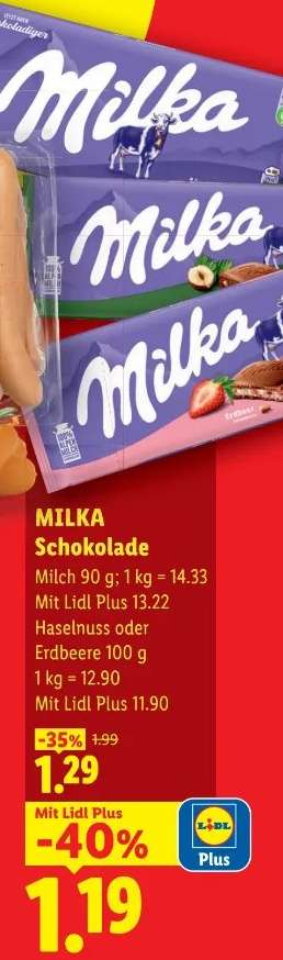 MILKA SCHOKOLADE