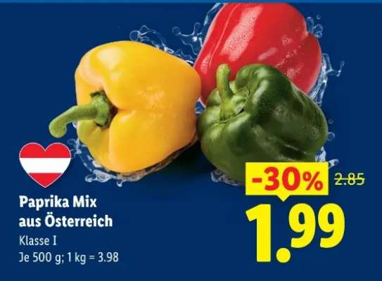 PAPRIKA-MIX AUS ÖSTERREICH