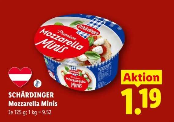 Schärdinger Mozzarella Minis