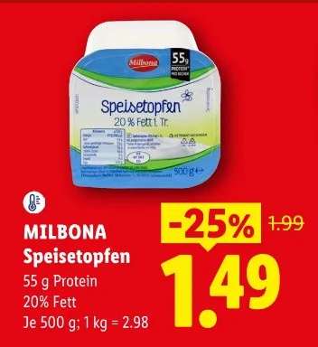 Milbona Speisetopfen