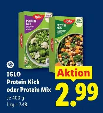 IGLO Protein Kick oder Protein Mix