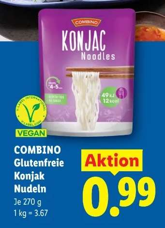 Combino Glutenfreie Konjak Nudeln