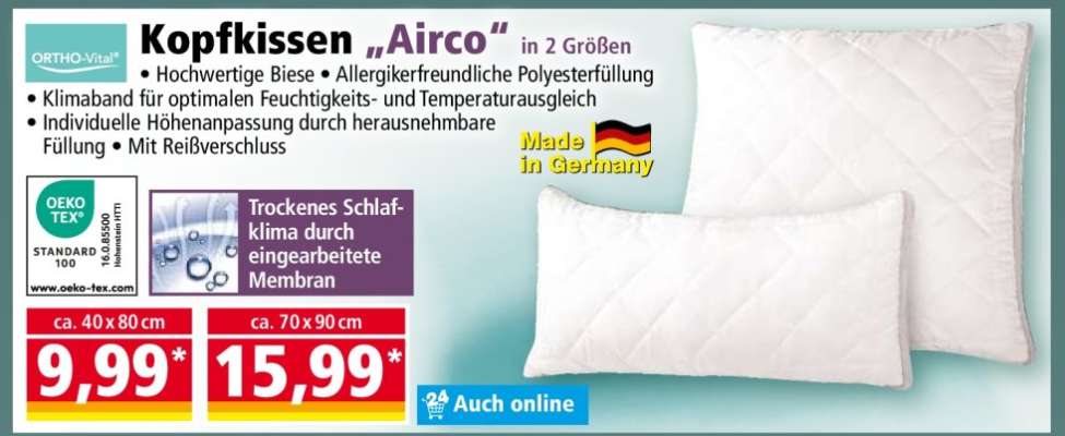 Kopfkissen „Airco“
