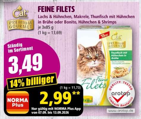 Cat Bonbinos PREMIUM GOURMET FEINE FILETS