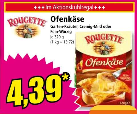 Rougette Ofenkäse