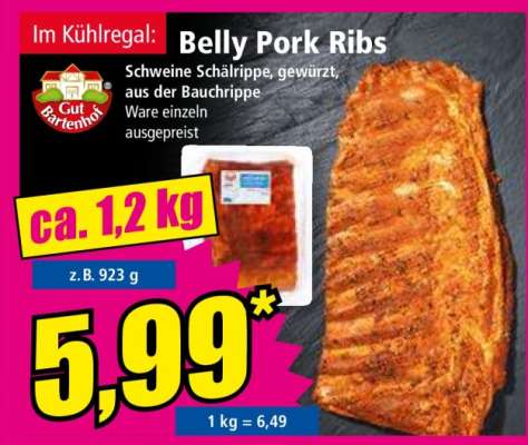 Belly Pork Ribs
