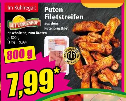 Puten Filetstreifen