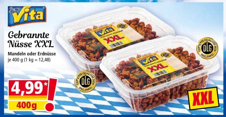 Gebrannte Nüsse XXL