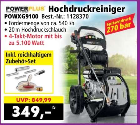 Hochdruckreiniger POWXG9100