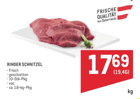 RINDER SCHNITZEL