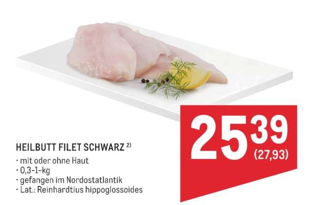 HEILBUTT FILET SCHWARZ