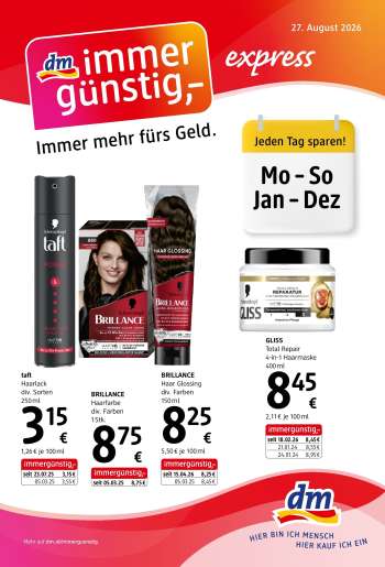 Angebote dm drogerie.