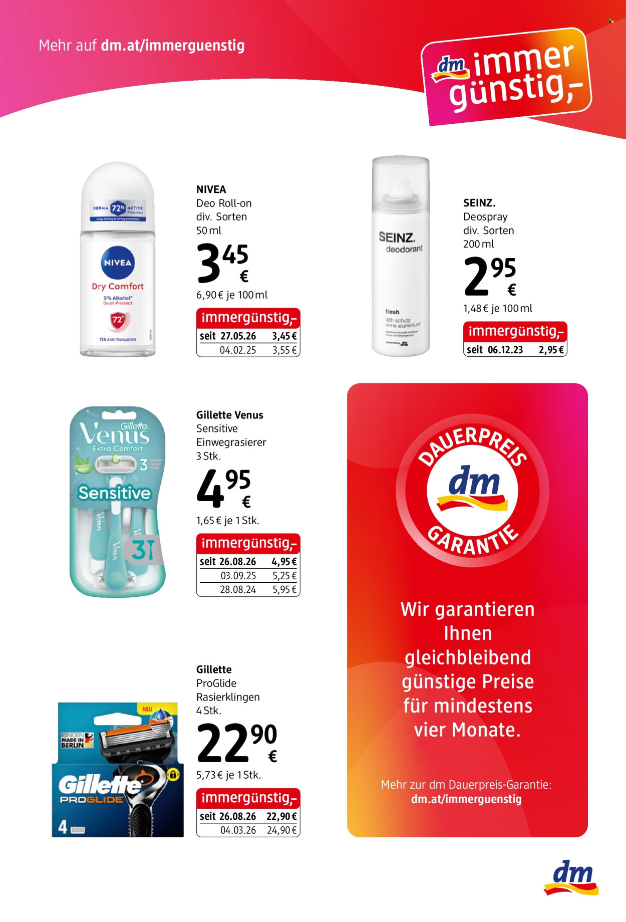 Leták dm drogerie. Strana 4