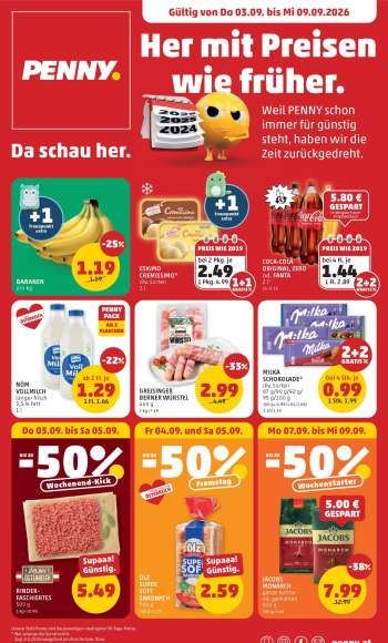 Angebote Penny - 3.9.2026 - 9.9.2026.