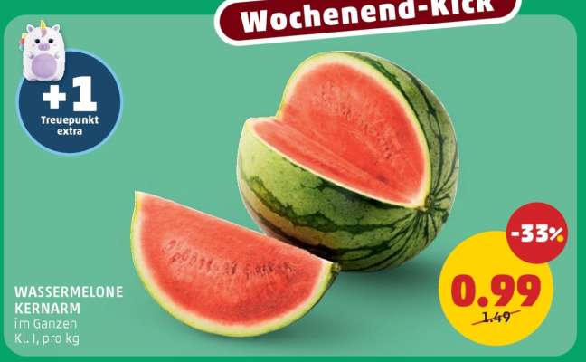 Wassermelone kernarm