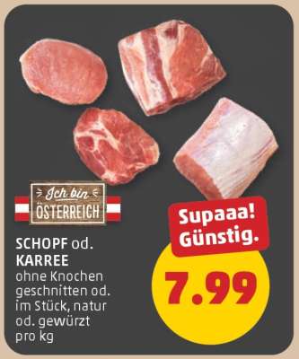 SCHOPF od. KARREE