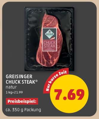 GREISINGER CHUCK STEAK