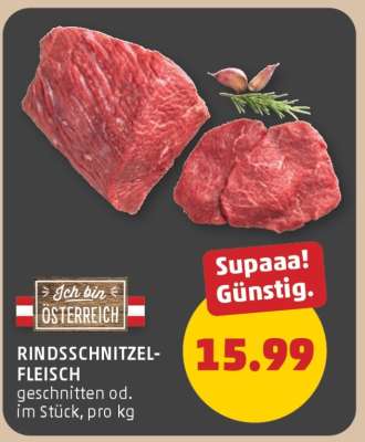 RINDSSCHNITZELFLEISCH