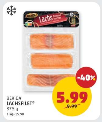 BERIDA LACHSFILET