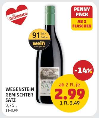 WEGENSTEIN GEMISCHTER SATZ