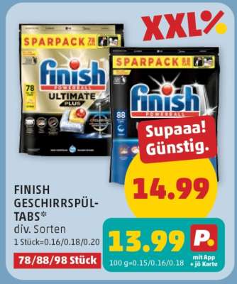 Finish Geschirrspül-Tabs