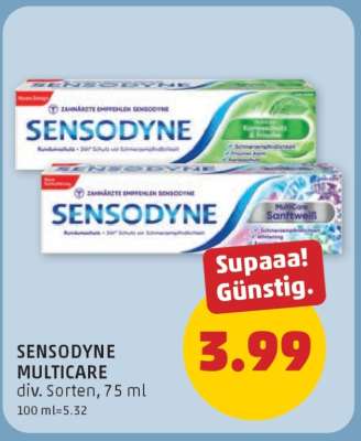 SENSODYNE MULTICARE