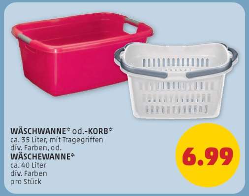 WÄSCHEWANNE od. KORB