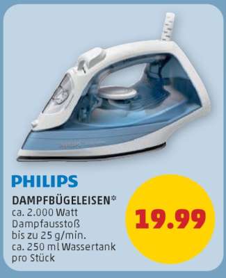 PHILIPS Dampfbügeleisen