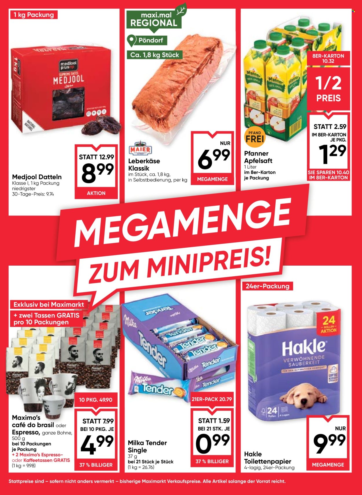 Angebote Maximarkt - 3.9.2026 - 9.9.2026. Seite 14