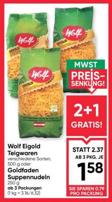 Wolf Eigold Teigwaren