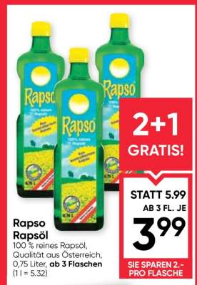 Rapso Rapsöl