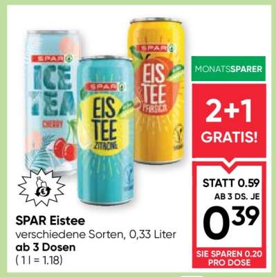 SPAR Eistee