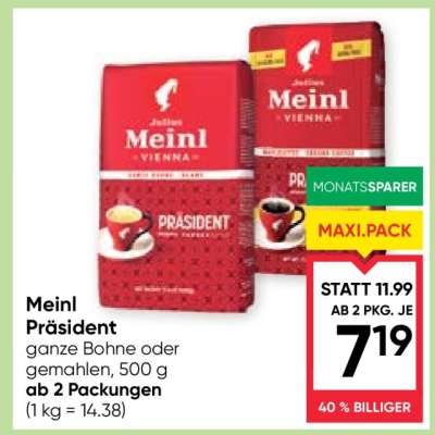 Meinl Präsident